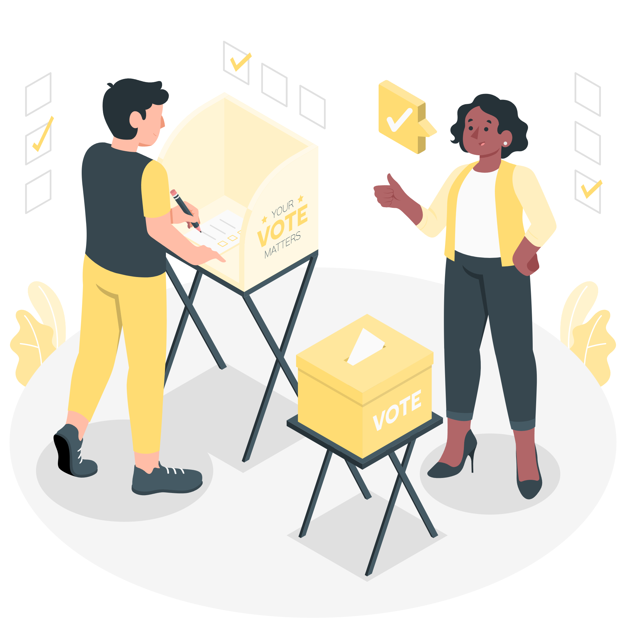 Voting Illustration